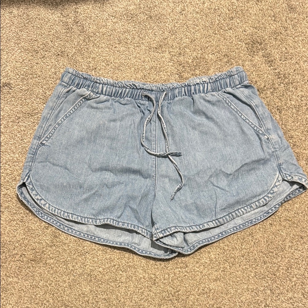 American Eagle Denim Drawstring Women's Shorts